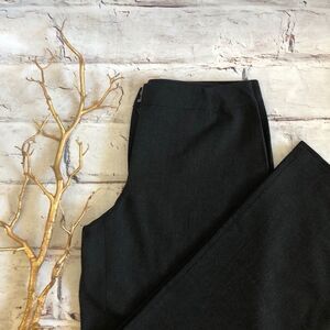 Eileen Fisher Dark Gray straight fit ankle pants
